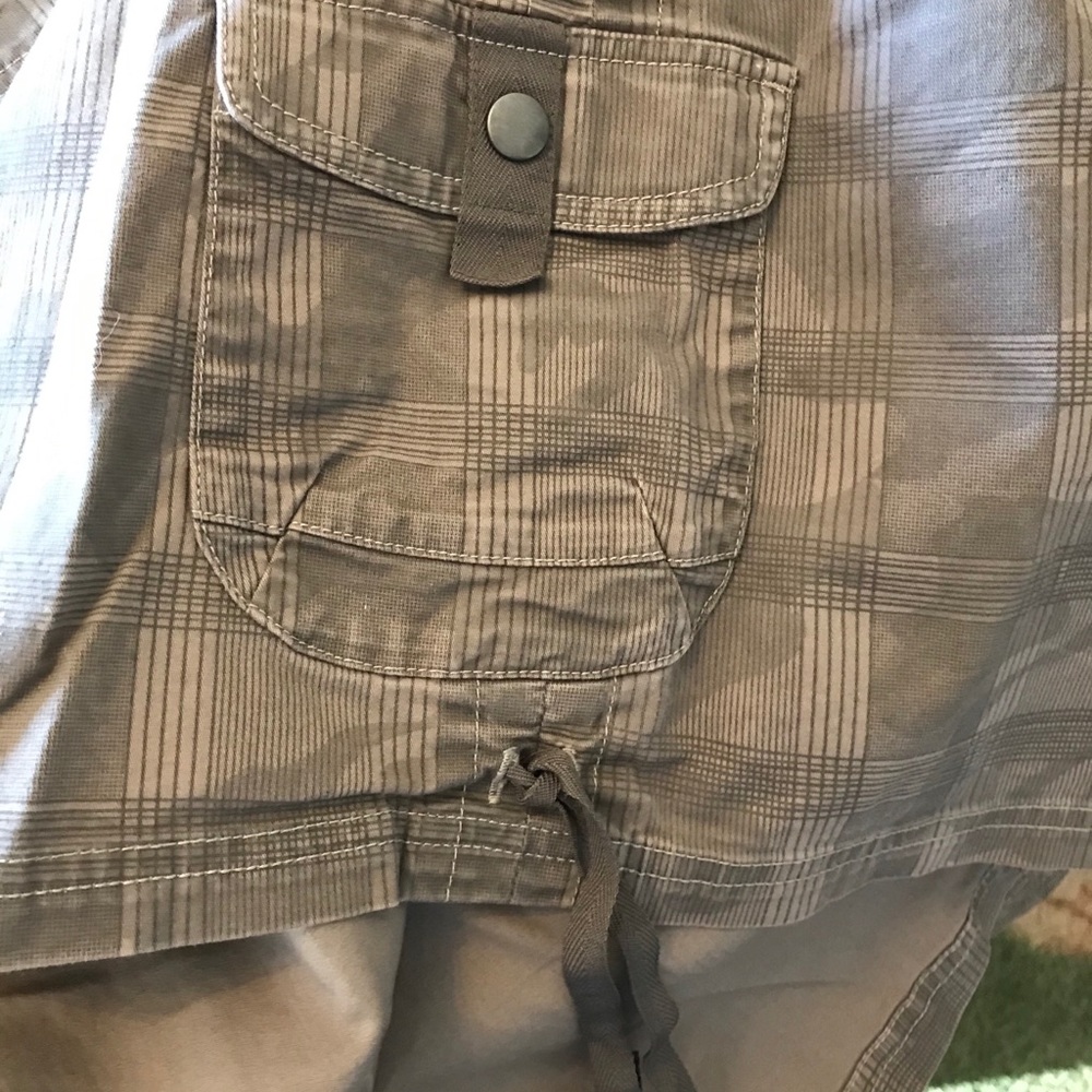 Plaid Camo Kuhl Mini Skirt